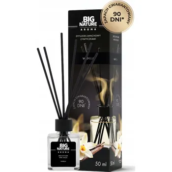 Aroma difuzér Vonný Difuzér s tyčinkami VANILKA 50ml, interiérová vůně