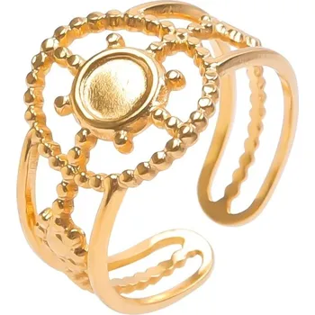 Prsten Elegantní&nbsp;prsten z oceli | šperk - J150-G