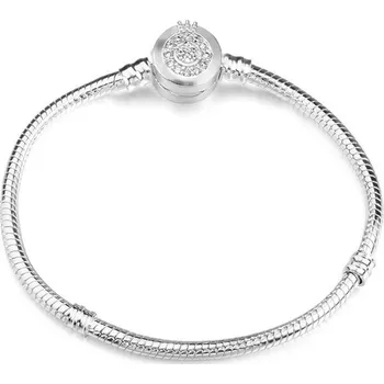 Náramek Stříbrný hadí náramek unisex 3mm | náramek, šperk - 009 , 18cm