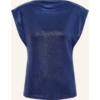 Ted Baker Dámský Top Jjesca S Třpytivou Přízí, tmavě modrá, 44