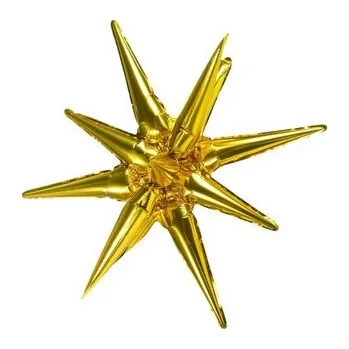 Balónek Balon foliowy gwiazda 3D