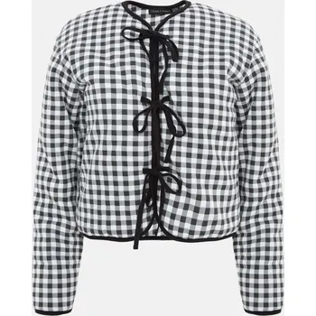 Dámská vesta Bunda I Saw It First Mono Gingham 805339 8 (XS)
