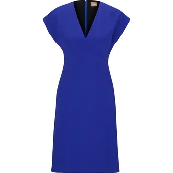 Dámské šaty Šaty BOSS Open Blue 1721712 18 (XXXL)