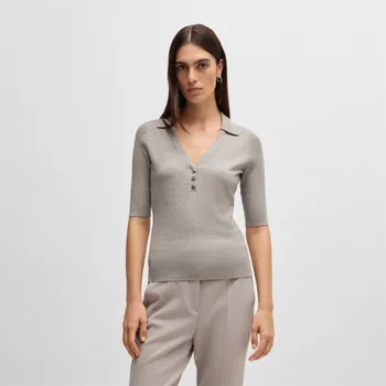 Dámská mikina Mikina Boss Grey 7937778 XS