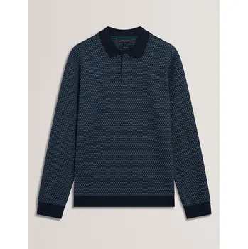 Pánské tričko Tričko Ted Baker Navy 248344 L (4)