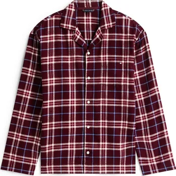 Pánské pyžamo Tommy Hilfiger Tartan Burgundy 2239884 XL