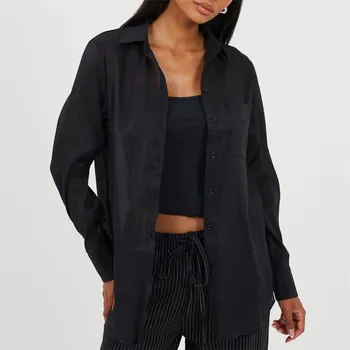 Košile Brave Soul Black 624382 14 (L)