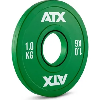 Příslušenství pro posilovací stroj a lavici Přídavný kotouč ATX Functional Rubber 1 kg, zelený