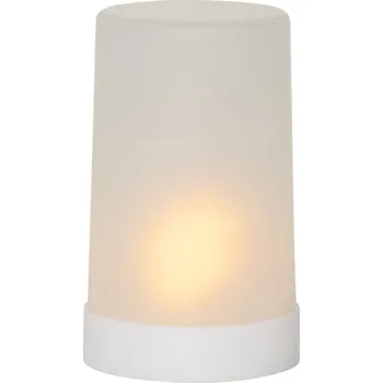 Dekorativní svítidlo Bílá LED světelná dekorace Star Trading Flame Candle, výška 14,5 cm ID_1375183