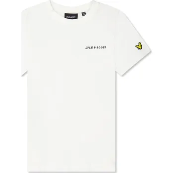 Tričko Lyle and Scott 626 White 4545406 10-11Y