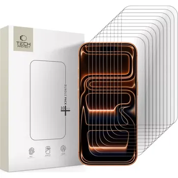 Tech-Protect Tvrzené sklo Tech-Protect Bundle 10-Pack iPhone 17 Pro Max / 16 Pro Max čiré