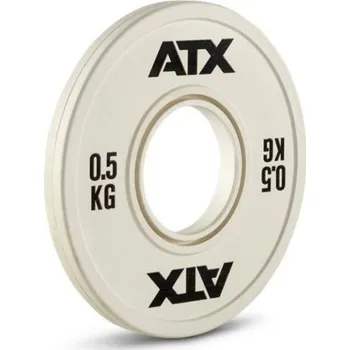Příslušenství pro posilovací stroj a lavici Přídavný kotouč ATX Functional Rubber 0,5 kg, bílý