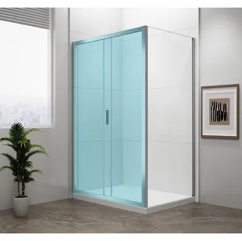 Stavební materiál EASY LINE boční stěna 900mm, čiré sklo