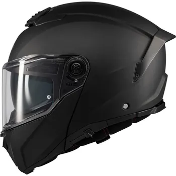Helma na motorku MT Helmets Výklopná helma na motorku MT Atom 2 SV Pure A1 matná černá M