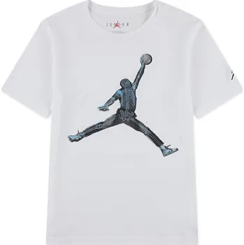 Chlapecké oblečení Tričko Air Jordan White 3165283 7-8 (S)