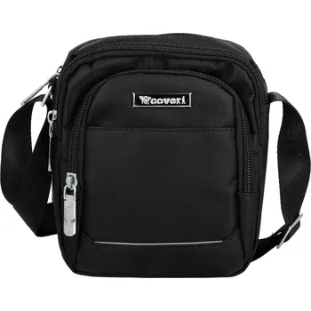 Pánská crossbody taška černá - Coveri Roslaw černá