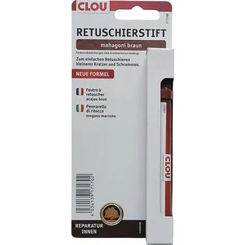 Grafitová tužka Retušovací tužka Clou č.7 mahagonová hnědá