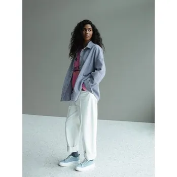 Pánská košile Roxy Košile Kick Back Washed Cord ERJWT03697 Modrá Regular Fit XL