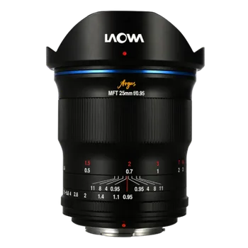 Laowa Argus 25 mm f/0,95 APO pro MFT + dárek UV filtr zdarma (k objektivu obdržíte zdarma filtr K&F Concept MC UV SLIM 62 mm, GREEN MULTI-COATED, GERMAN OPTICS)