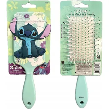 kartáč na vlasy KARTÁČ NA VLASY STITCH ZELENÝ