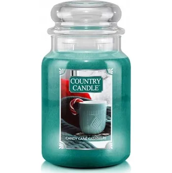 Svíčka Sójová vonná svíčka Candy Cane Cashmere Country Candle 1 ks