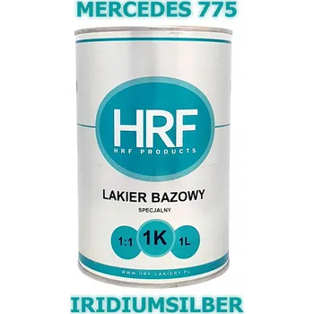 Lak na dřevo HRF - Základní lak MERCEDES 775 IRIDIUMSILBER 1:1 - BÁZE 1L