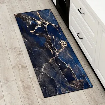 Koberec Mramorový abstraktní koberec | bytová dekorace - 18 let , 50x80cm