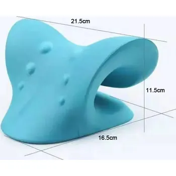 Masážní přístroj Natahovač krční páteře s masážním polštářem | podpora páteře - B-1ks