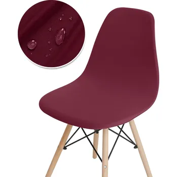 Potah na židli Voděodolný elastický potah na židli | bytové doplňky - Víno , 1 kus