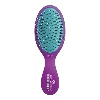 Olivia Garden 135 Mini Detangler Fialový hřeben na rozčesávání vlasů OGM-D01