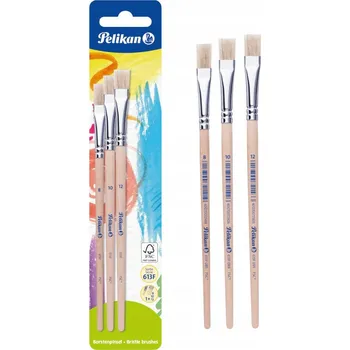 Umělecký štětec Ploché štětce Pelikan