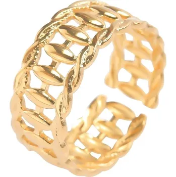 Prsten Elegantní&nbsp;prsten z oceli | šperk - J128-G