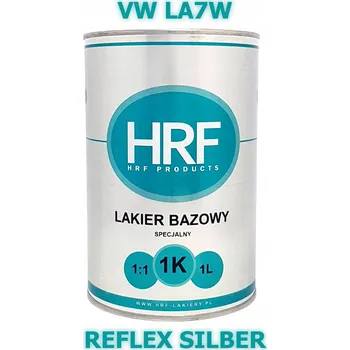 Lak na dřevo HRF - Základní lak 1K VW LA7W 1:1 - ZÁKLAD 1L - HUSTÝ - REFLEXNÍ STŘÍBRNÁ