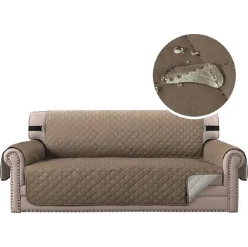 Napínací potah Voděodolný potah na sedačku omyvatelný | bytové doplňky - S1-Béžová , 1 sedadlo (53 cm)