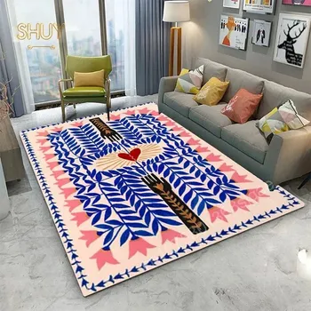 Koberec Abstraktní barevný koberec leopard/tygr | bytové dekorace - 3 , 80X120CM