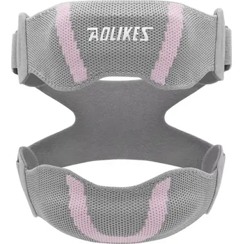 Elastická kolenní ortéza s dvojitým popruhem | ortéza, bandáž - Růžový