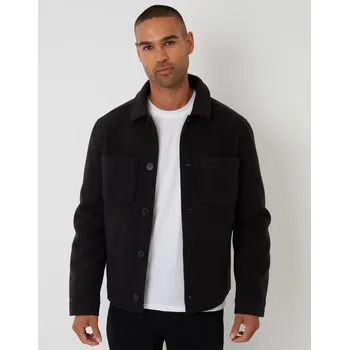 Pánská větrovka Bunda Threadbare Black 7825339 Medium