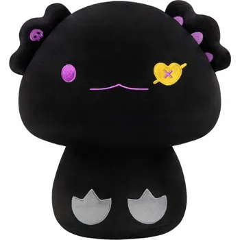 plyšák Plyšová Hračka Plyšový Mazlíček Přítulníček Kočička 20 cm Aksolotl Černá