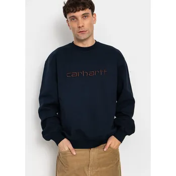 Pánská mikina Carhartt WIP Carhartt (deep night/palisander) M, námořnická modrá