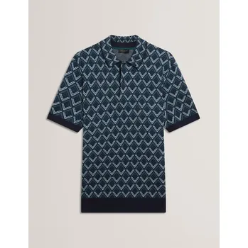 Pánské tričko Tričko Ted Baker Navy 8207389 M (3)