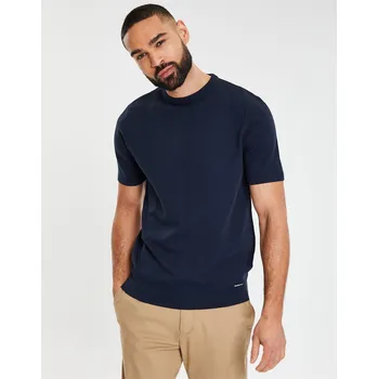 Pánský svetr Svetr Threadbare Navy 3610416 2X Large