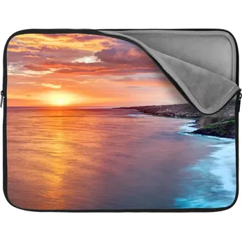 pouzdro na notebook Sablio Obal na notebook Západ slunce nad mořem - 13"