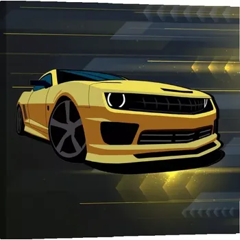 Obraz Sablio Obraz Chevrolet Camaro Pruhy - 50x50 cm