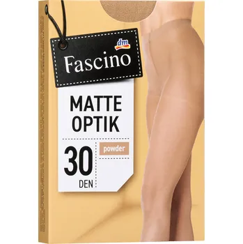 Dámské legíny Fascino punčochové kalhoty, 30 DEN, matné pudrové, vel. 46-48