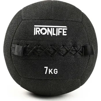 Medicinbal Pro Wall Ball IRONLIFE; KEVLAR, 7 kg