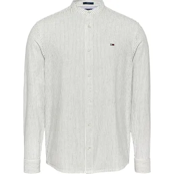Pánské oblečení Košile Tommy Jeans Ecru Stripes 9208753 L