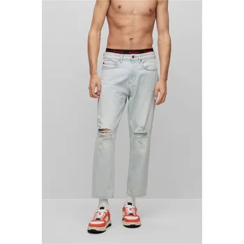 Pánské oblečení Džíny HUGO Lt Blue 451 1407826 36W R