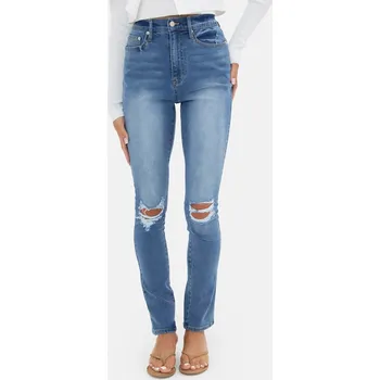 Dámské džíny Džíny I Saw It First Mid Blue 3962594 8 (XS)