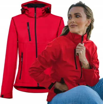 Moto bunda Kurtka damska softshell TH Clothes s kapucí Zagreb Women velikost M