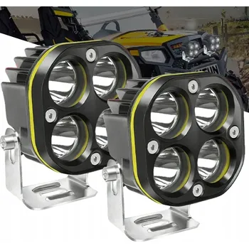 Přídavný světlomet 2x Lampa 4 LED halogen pracovní reflektor 40W 12V 24V